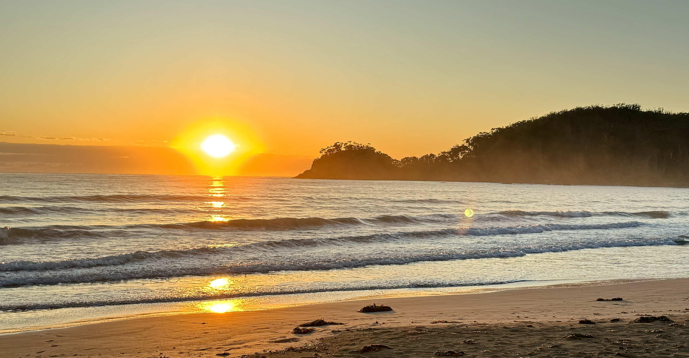 Calm water ripples representing reflection and integration